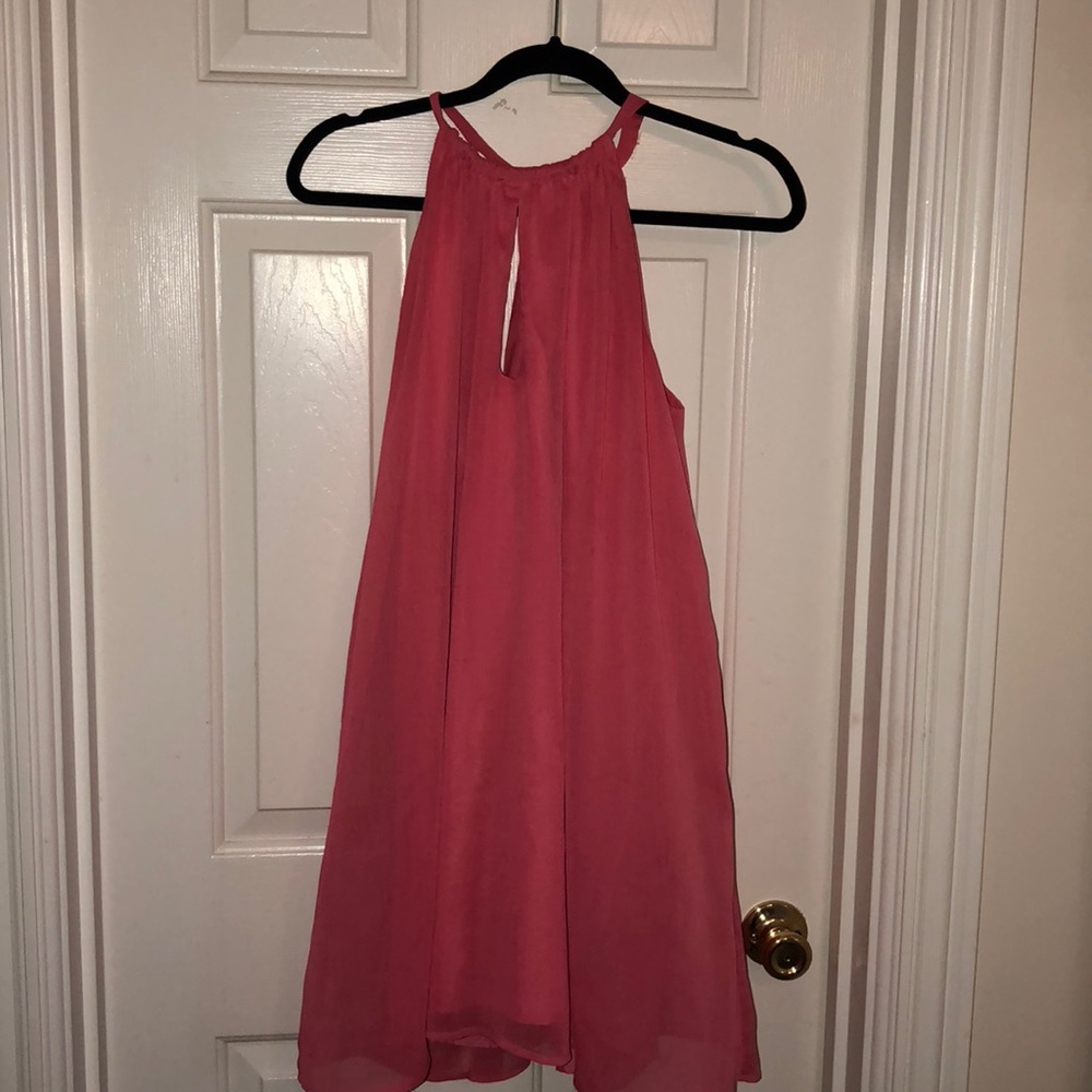 Pink Chiffon Dress